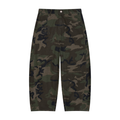 Men’s Camo Barrel Leg Cargo Pants