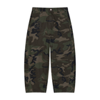 Men’s Camo Barrel Leg Cargo Pants