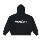 Fleeced Full-Zip Boxy Hoodie