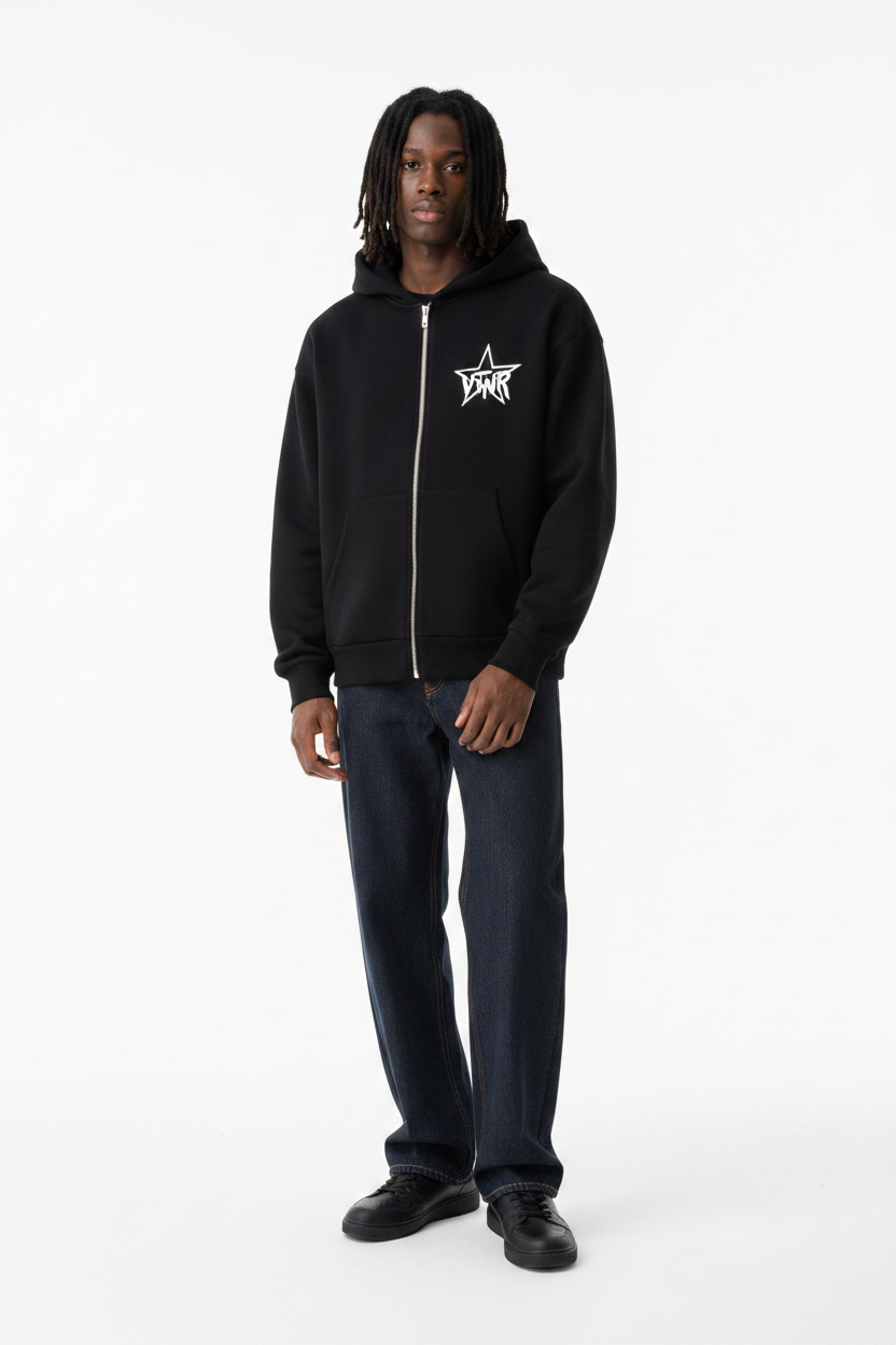 Zip Hoodie Mockup